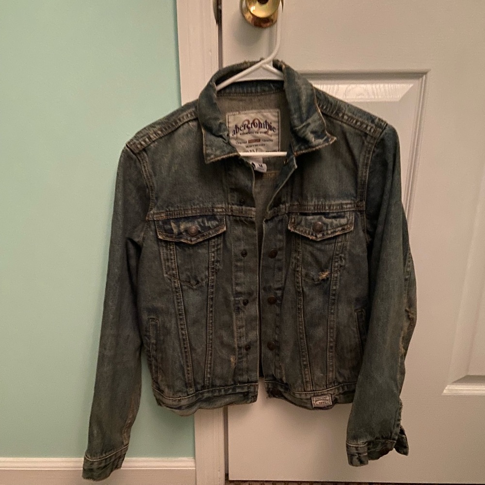 Boys Abercrombie Denim Jacket - Size Medium